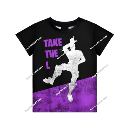 Children's Fortnite Anime Hoodie Men's Streetwear Hip-Hop Sportswear Casual Loose Fit Sweatshirt Outdoor Fashion