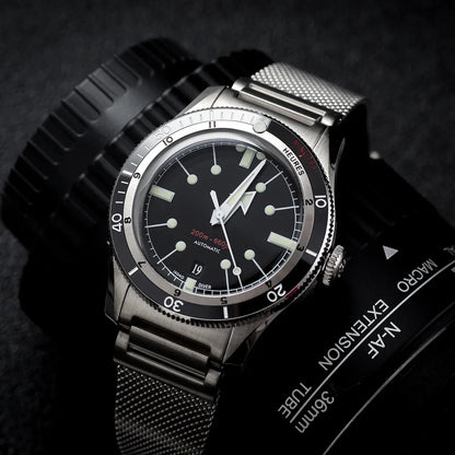 IX&DAO IPOSE 2025 new 5303 men's automatic mechanical watch PT5000 sapphire stainless steel diving 20Bar luminous C3 watches for