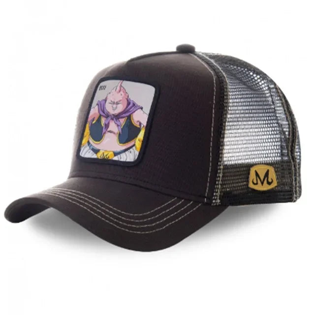 ALL Styles Dragon Ball Baseball Cap Snapback Peaked Cap Men's Embroidery Hip-Hop Cap Style Sun Visor Adjustable Trucker Mesh Cap