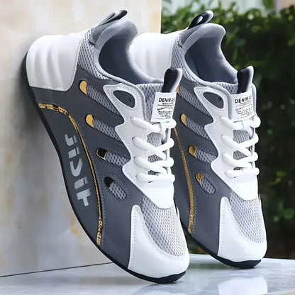 Chaussures de sport pour hommes, respirantes et confortables, idéales pour les activités sportives en plein air.