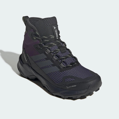 Adidas véritable 2025 hiver chaussures de sport coupe haute résistantes à l'usure pour femmes JQ2218