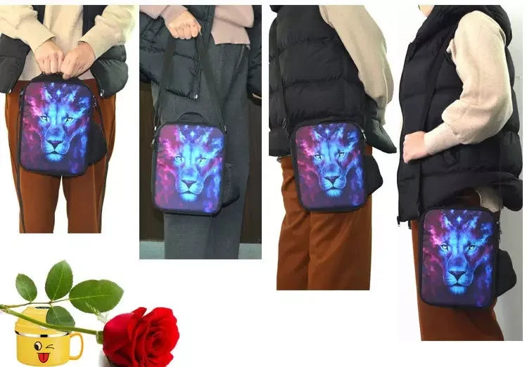 Hot Game Child Backpacks Lunch Bag Pencil Case Pupil Large Capacity School Bags Design-F-FortniteS For Boy Girl Best Gift