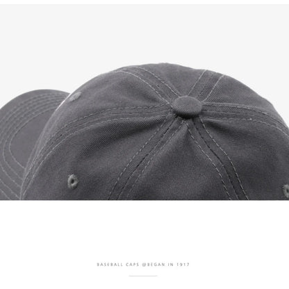 1pc Korean Version Big Head Baseball Caps for Man Women,Summer Outdoor Sunshade Peaked Hat Trucker Sunscreen Snapback Driver Hat