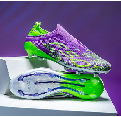 New Men’s Soccer Shoes Grass Football Boots Ultralight Sport Comfortable Indoor Cleats Non-Slip FG Turf Futsal Adult Non-Slip
