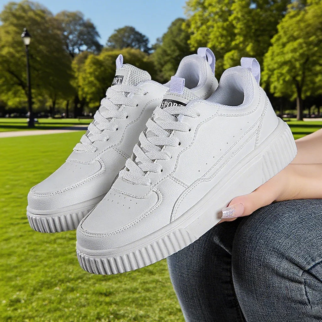 Chaussures décontractées pour femmes, respirantes, plates, baskets blanches, chaussures de sport pour femmes, chaussures de course, de marche en plein air pour hommes