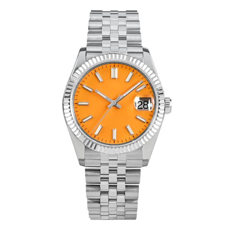 San Martin 36.5mm Men Dress Watch Top Brand Luxury Automatic Mechanical Fashion Couples Watches Sapphire Waterproof 100m BGW9