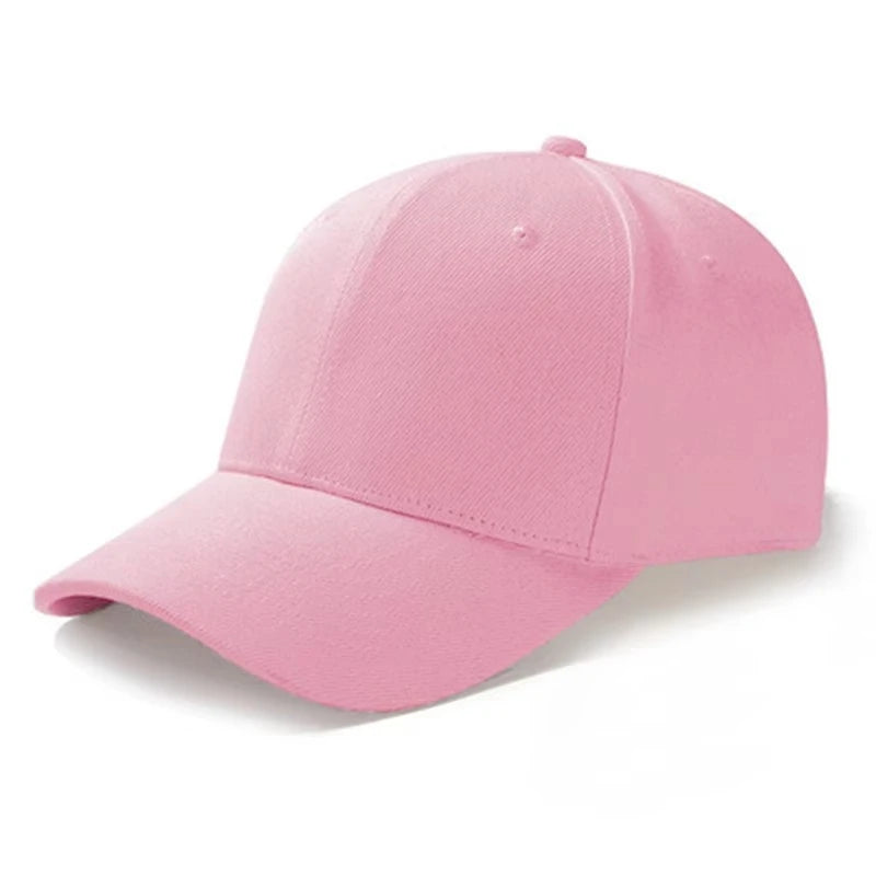 Unisex Cap Casual Plain Baseball Cap Adjustable Snapback Hats For Women Men Hip Hop Cap Street Dad Hat