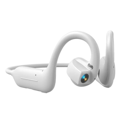 Écouteurs à conduction osseuse ZNP E12, Bluetooth 6.0, écouteurs à oreille ouverte, stabilisation vidéo EIS, batterie 12H, caméra 8MP, IPX5, sport, étanche