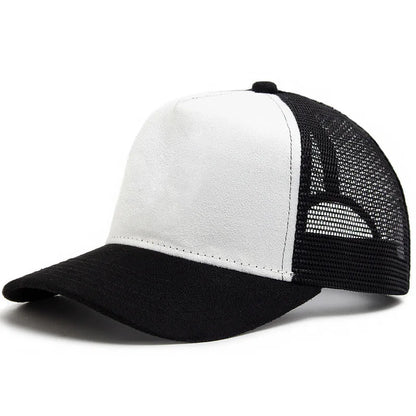 Four Seasons Mesh Baseball Cap Women Men Fashion Casual Breathable Letter Icon Unisex HipHop Trucker Caps Outdoor Sports Dad Hat