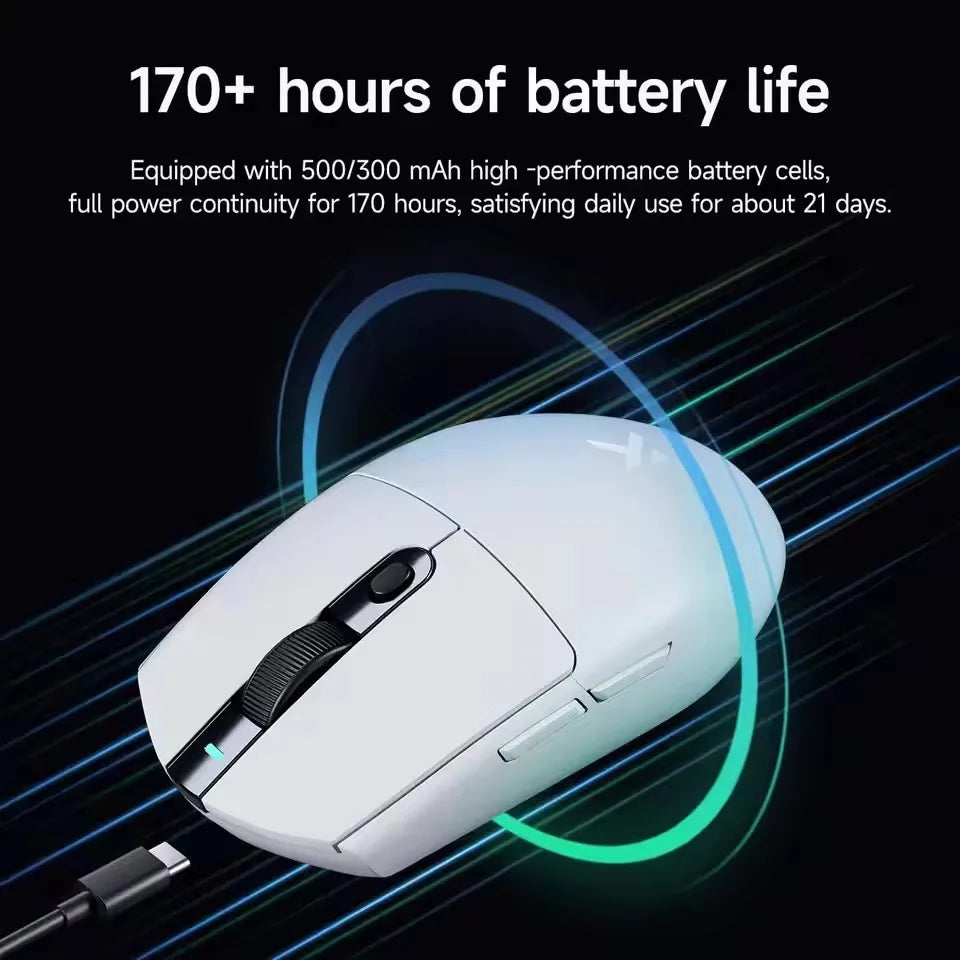 MCHOSE G3 V2 Pro bezdrátová herní myš Tri-Mode Bluetooth 800mAh dobíjecí lehká přizpůsobená ergonomická esports myš