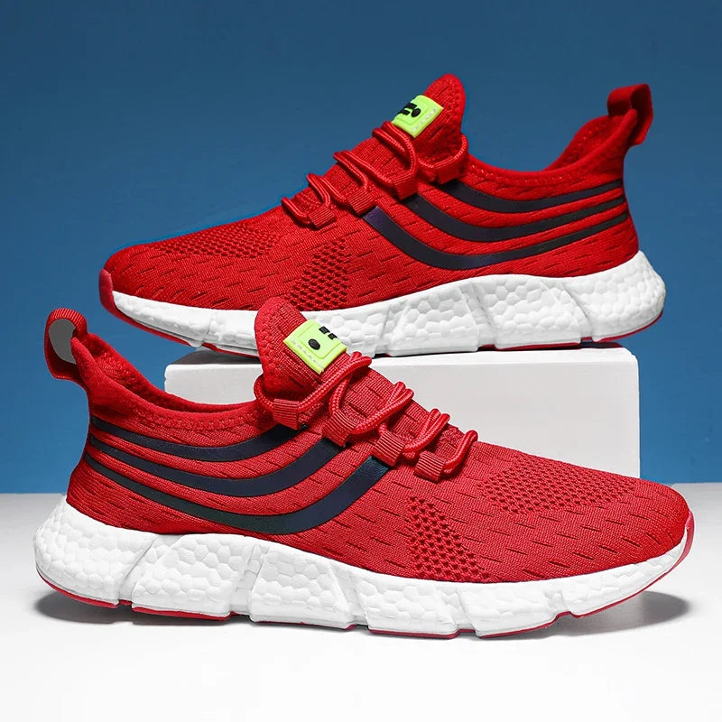 Pantofi sport casual pentru bărbați, adidași ușori și respirabili, antiderapanti, pentru alergare în aer liber, plimbare, tenis și jogging