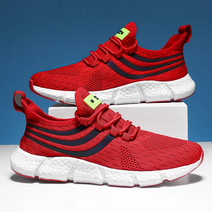 Pantofi sport casual pentru bărbați, adidași ușori și respirabili, antiderapanti, pentru alergare în aer liber, plimbare, tenis și jogging