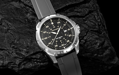 Montre pour homme SAPPHERO – Montre à quartz de luxe, étanche jusqu'à 50 m, équipée d'un mécanisme importé et d'un boîtier en acier inoxydable – Une idée cadeau idéale pour homme.