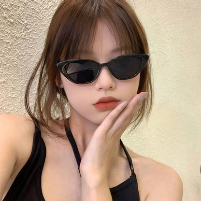 Cat Eye Shape Sunglasses Beach Sun Protection Sun Glasses Fashion Shades 90s Glasses Summer Eyewear