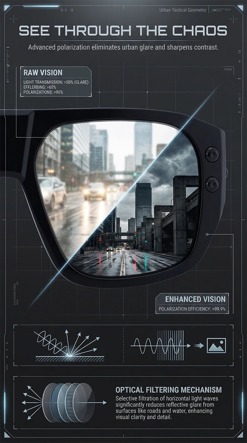 Polarized Steampunk Square Sunglasses Men 2026 Luxury Brand Punk Big Frame Driving Sun Glasses Fashion Eyewear For Male Shades