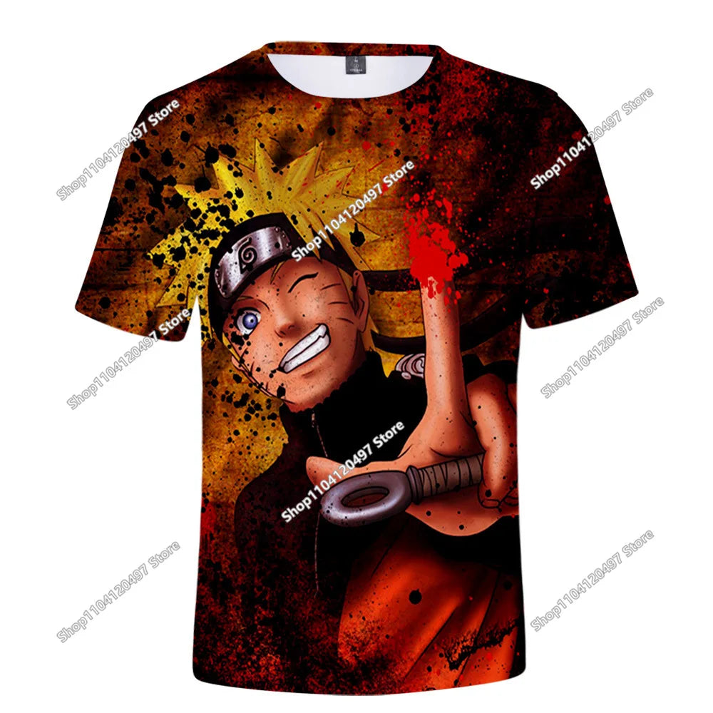 Summer Men Akatsuki T-Shirt 3D Printed The Hulk Tops Tees Male Casual Crew Neck Short Sleeve Clothing Fashion Streetwear