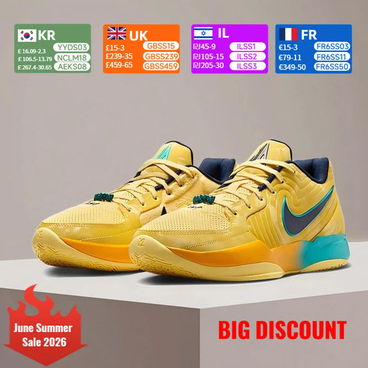 Nike JA 2 EP Morant 2 : chaussures de basket-ball d'entraînement pour homme, rembourrées, élégantes et polyvalentes, antidérapantes et résistantes FD7327-700