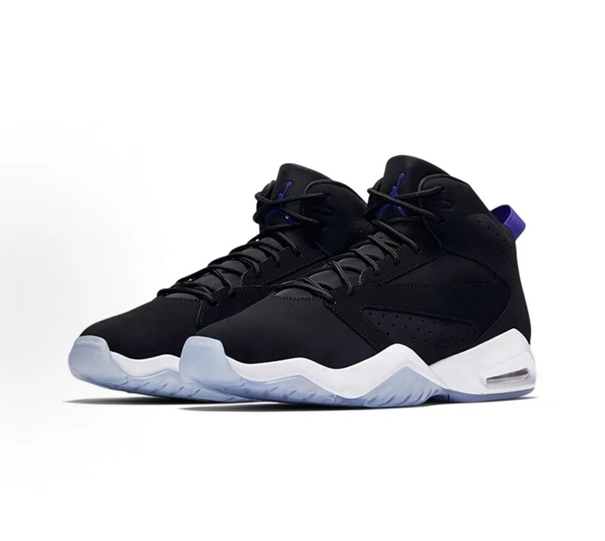 Nike Jordan Lift Off, chaussures de basketball rétro à tige haute, tendance, avec amorti et semelle antidérapante, pour hommes, noir AR4430-040