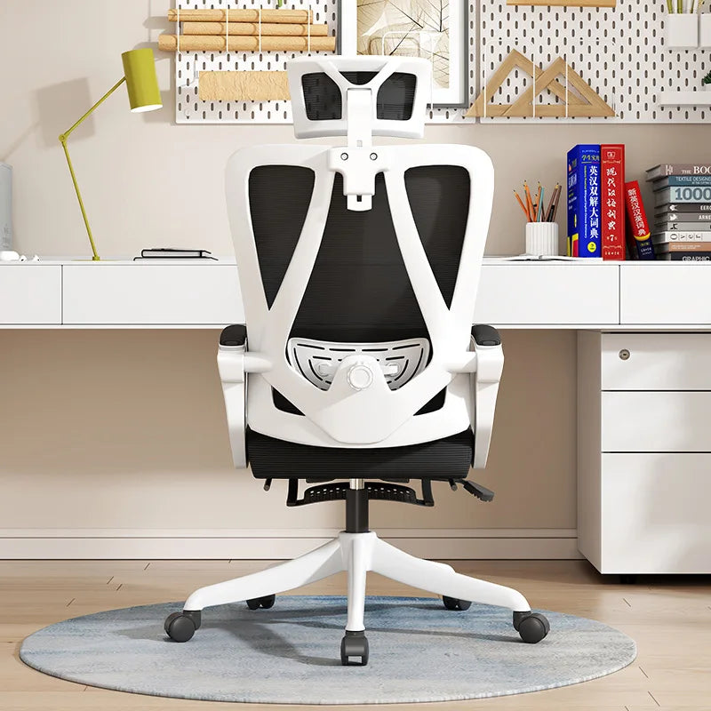 Office Chair 4D Waist Swivel Chair Office Computer Chair Household Recumbent Ergonomic Sedentary Students