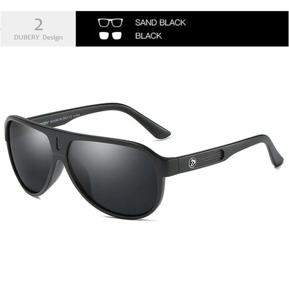 DUBERY Polarized UV400 Protection Sunglasses For Men And Women 9 Colors Model 163