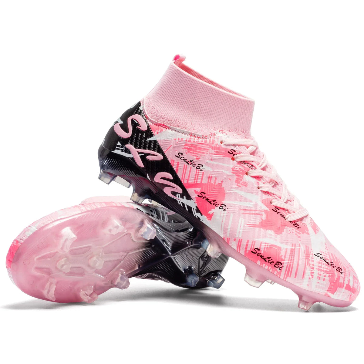 Chaussures de football montantes pour hommes, crampons professionnels pour terrain de football, baskets athlétiques pour adolescents, entraînement de football 2026