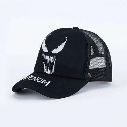 Marvel Avengers Hat Outdoor Sports Baseball Cap Spider-Man Iron Man Cartoon Animation Beach Sun Hat Peaked Hat Children's Gift