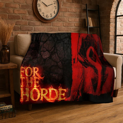 Demon Hunter Arthas World of Warcraft WOW Фланелено одеяло – меко и топло одеяло за спалня, хол, легло, пътуване и пикник