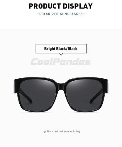 Fit Over myopia glasses cover Sunglasse Polarized Men Women UV400 Goggles Outdoor Travel Driving Anti-Glare Cover Sun Glasses