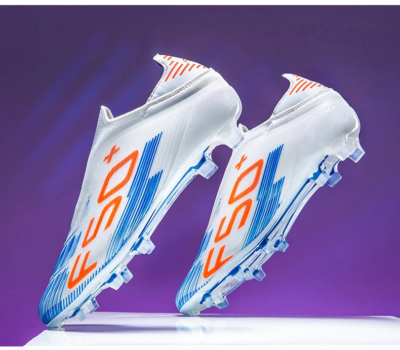 New Men’s Soccer Shoes Grass Football Boots Ultralight Sport Comfortable Indoor Cleats Non-Slip FG Turf Futsal Adult Non-Slip