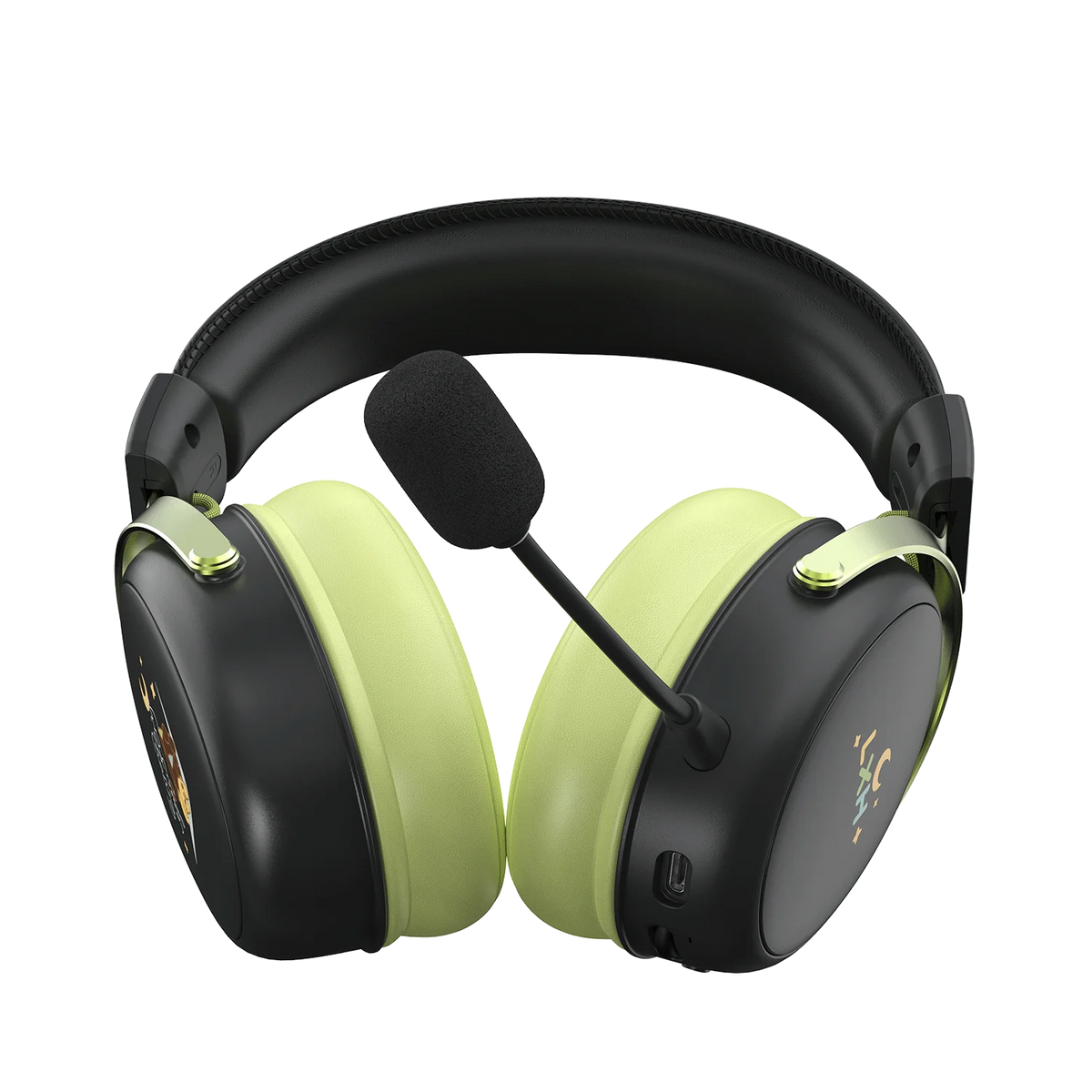 Casque de jeu AKKO Verge S9 E-Sports avec micro, casque de jeu quad-mode, son surround 7.1 canaux, audio FPS optimisé, haut-parleur de 53 mm