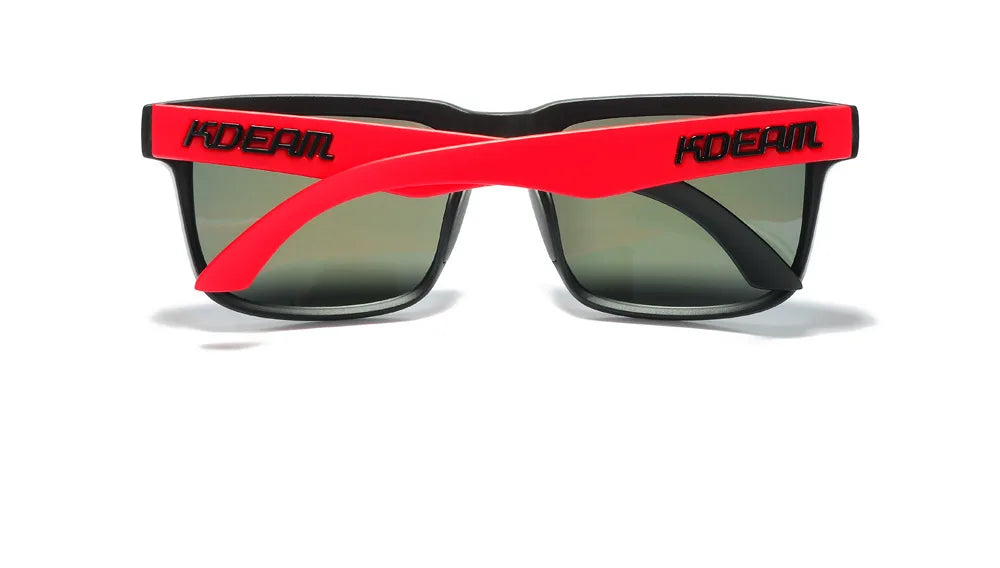 Kdeam High Quality Original Brand Design Polarized Sunglasses for Women Men Fashion Unisex  Trendy Outdoor Eyewear For Couple