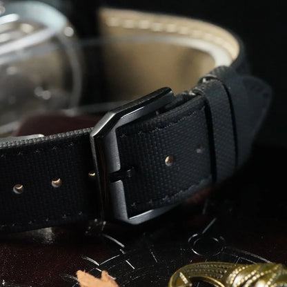 Shanghai Watch Sky Dome Men's Automatic Watches 42mm Center Flywheel Mechanical Wristwatch 5Bar Waterproof Watches Reloje S2101