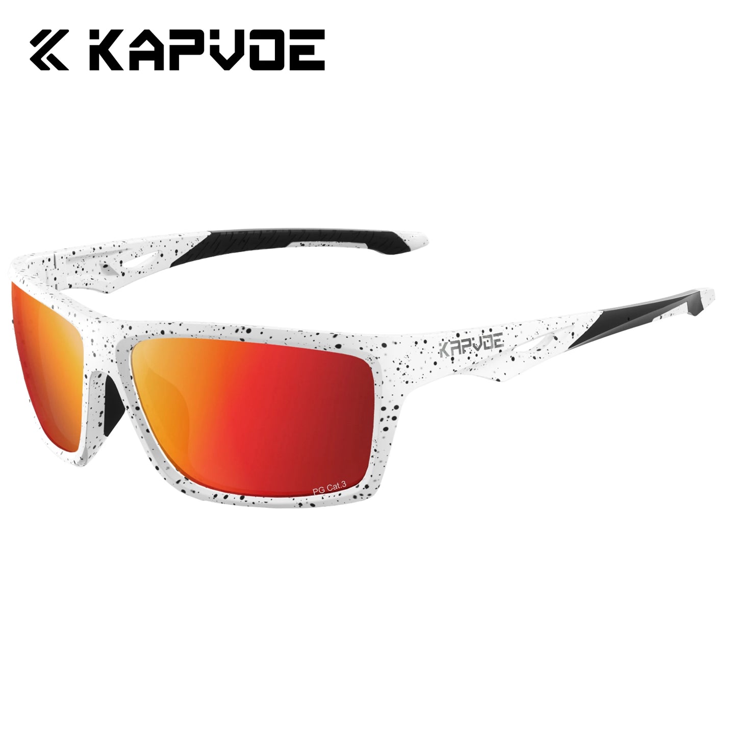 KAPVOE Polarized Hiking Fishing Glasses Beach Essentials Road Bike Cycling Sunglasses MTB Bicycle Outdoor Sports golf Eyewear