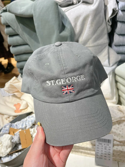Letter Embroidery Y2k Baseball Cap Women Four Season Harajuku Visors Female Navy American Vintage Streetwear Cotton Hats