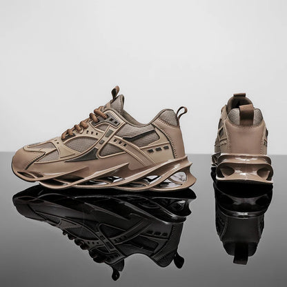 Baskets décontractées pour homme, baskets de luxe, chaussures de course respirantes, mocassins tendance pour homme. Chaussures