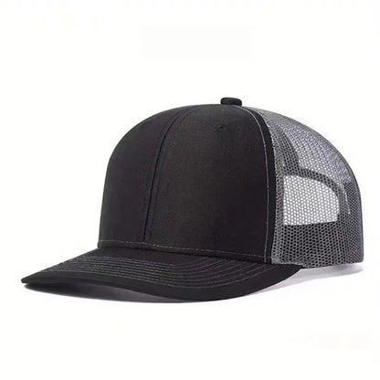 Richardson 112 Unisex Mesh Trucker Cap Breathable Sun Hat with Slightly Curved Brim Baseball Cap for All
