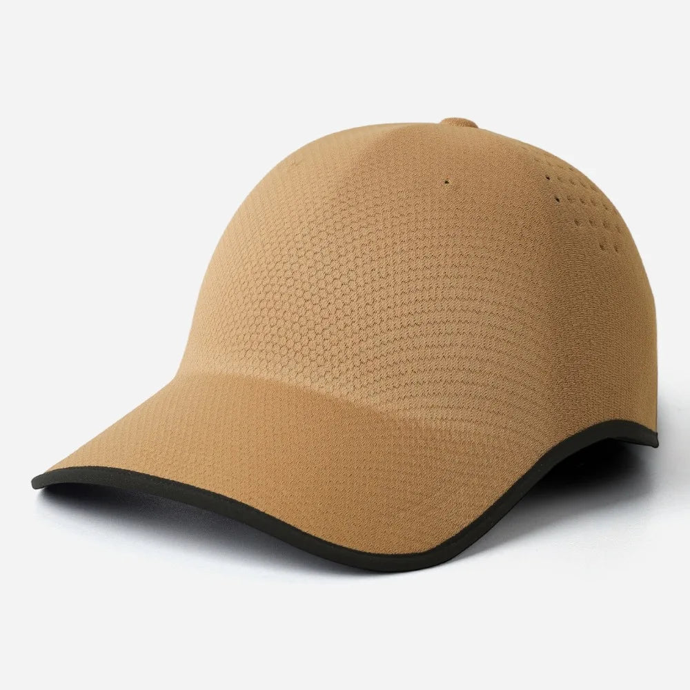 Kreativ present – sömlös basebollkeps, snabbtorkande, hopvikbar sportkeps, lätt visirkeps i polyester
