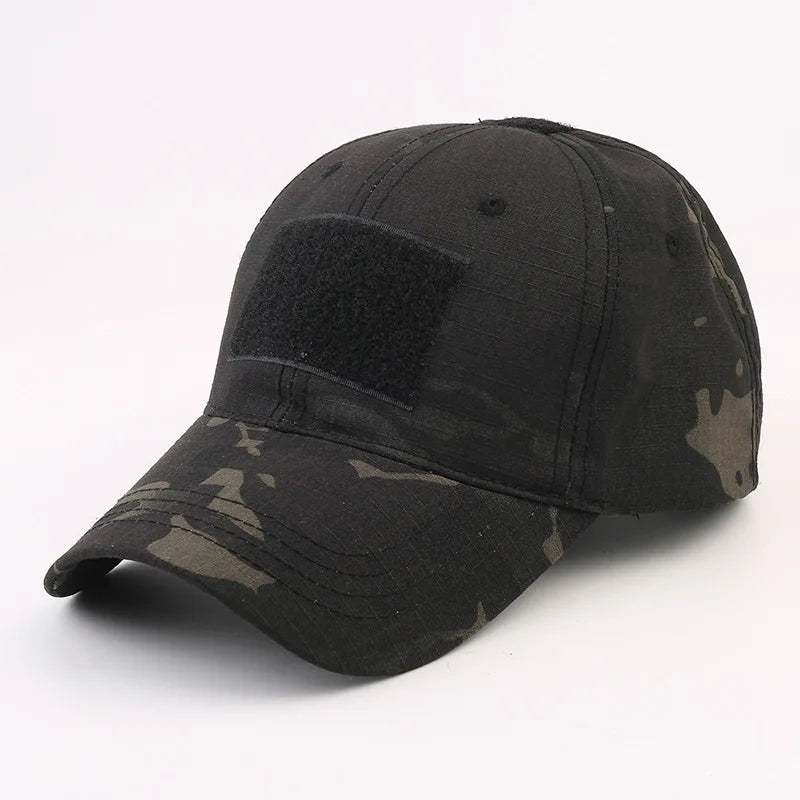 1pc Baseball Caps Camouflage Tactical Outdoor Soldier Combat Paintball Adjustable Hat Summer Snapback Sun Hats for Men Women