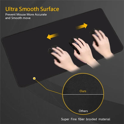 Gaming Accessories Varmilo Keyboard Computer Mousepad CS GO LOL Mouse Pad Berserk Guts Anime Dywan Gamer 900X400 XXL Desk Mats