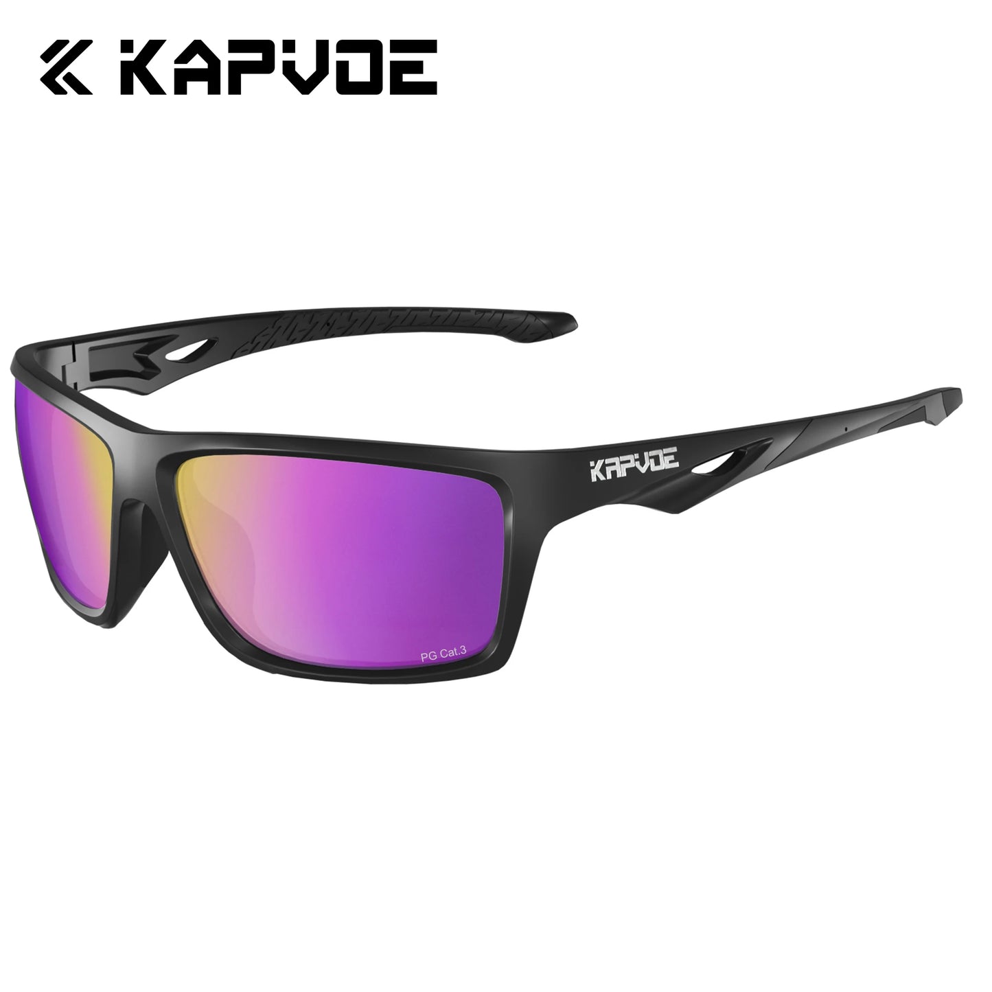 KAPVOE Polarized Hiking Fishing Glasses Beach Essentials Road Bike Cycling Sunglasses MTB Bicycle Outdoor Sports golf Eyewear
