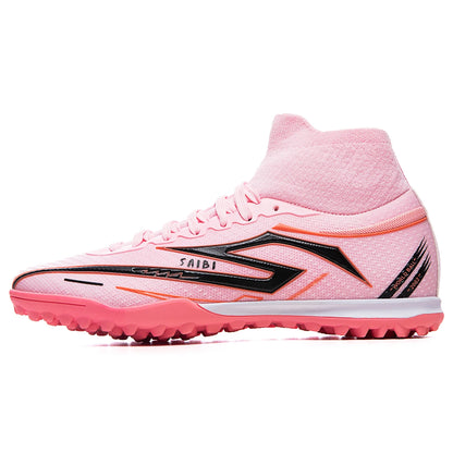 Scarpe da calcio Outdoor TF Turf: tomaia in tessuto PU confortevole, suola in gomma ad alta aderenza, qualità affidabile, scarpe sportive per bambini e adolescenti
