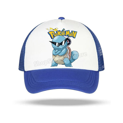 Pokemons Baseball Cap Pikachu Charizard Gengar Anime Peaked Hat Kid Adult Summer Outdoor Sport Hats Boy Casual Fashion Cap Gift