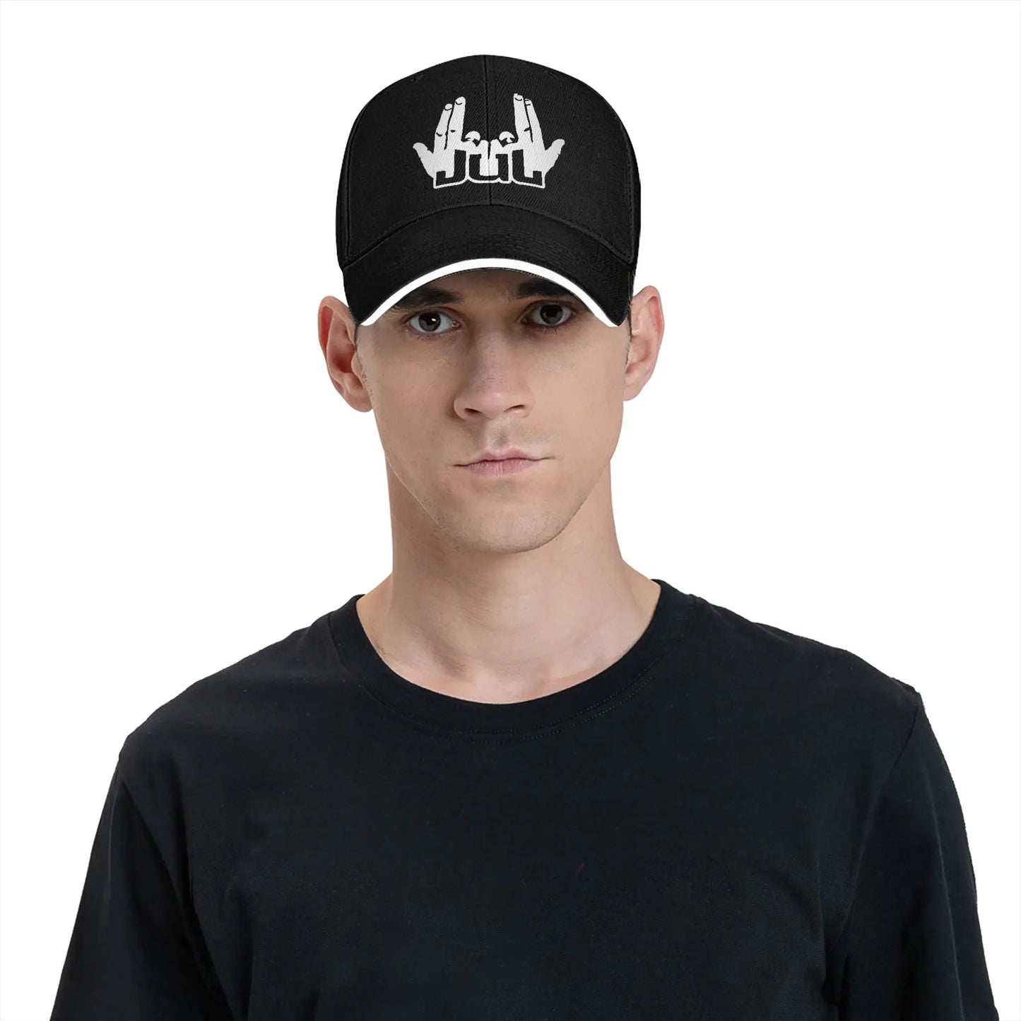 Baseball-lippalakki rapperi-laulaja Jul -tyyliin, unisex-tyylinen lippalakki, ainutlaatuinen design, ulkotreeneihin, lahjaksi sopiva snapback-lippalakki