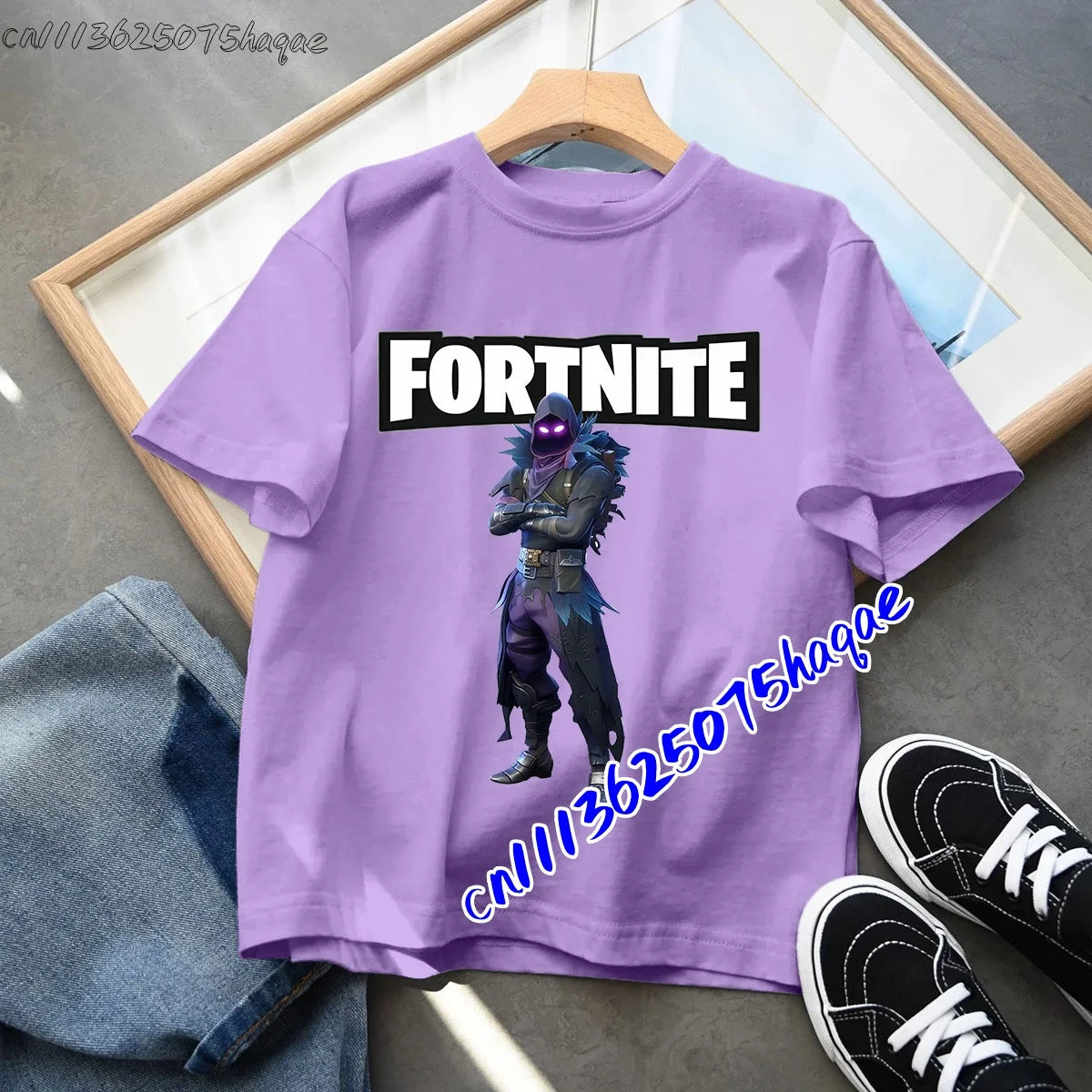 Fortnites Children T-shirts Game Cartoon Printed Figures Fortress Night Tees Game Short Sleeves Tops Summer Boys Girls Clothes