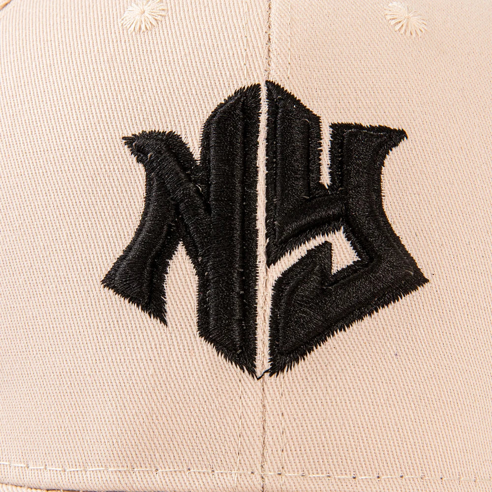 1pc unisex baseball cap with embroidered New York logo and stars - Lightweight cap, stretchable for adjustable buckle outdoor fi