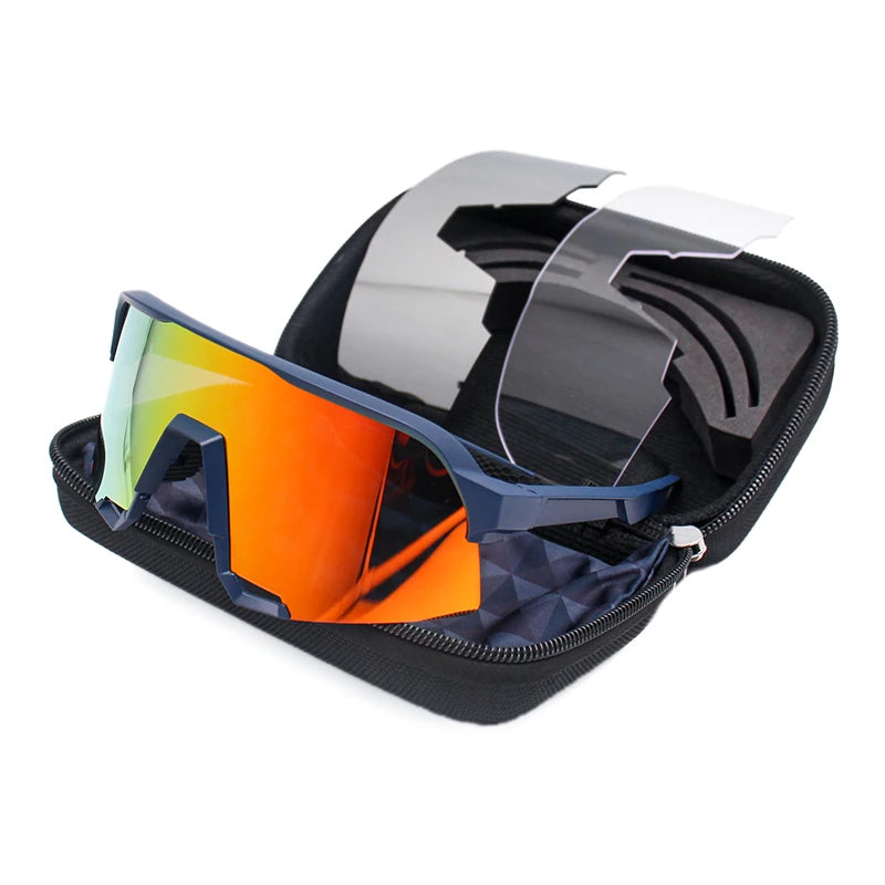 Peter Cycling Sunglasses S3 Outdoor Sports Glasses Men Women road Mountain Bicycle Glasses Riding Polarized Bike Eyewear Goggles