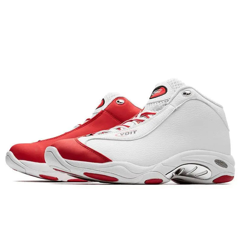 Chaussures de sport classiques pour hommes, chaussures d'entraînement de basketball antidérapantes, chaussures de basketball à absorption des chocs, baskets résistantes à l'usure.