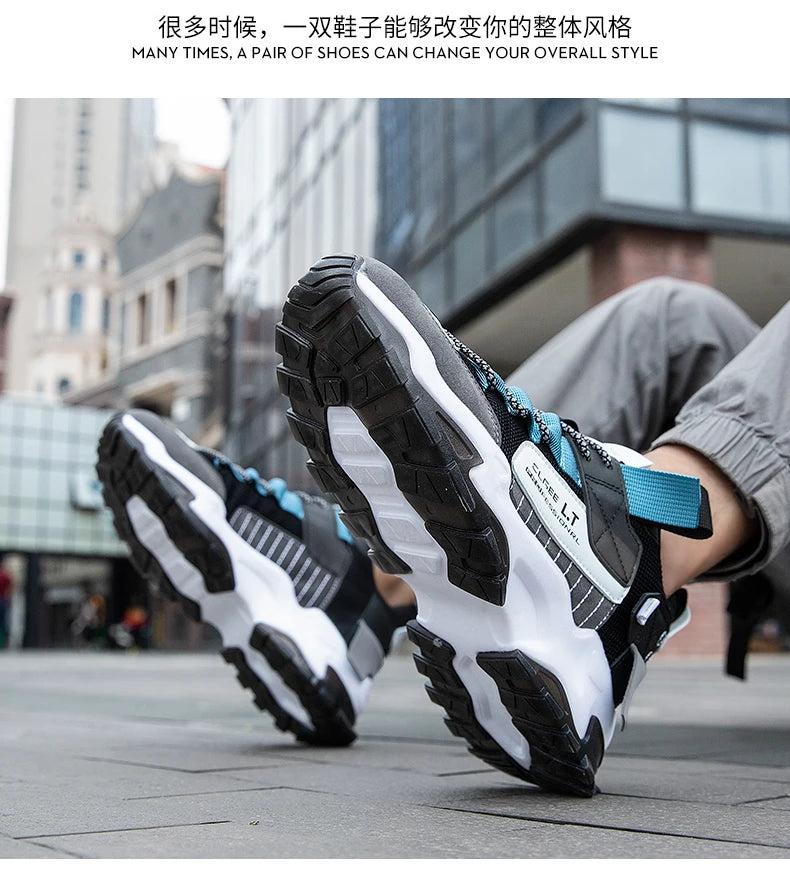 Herresko Sneakers Herre-fritidssko Herresko til tennis Luksussko Træningssko Løbesko Åndbare sko Modeloafers Løbesko til mænd