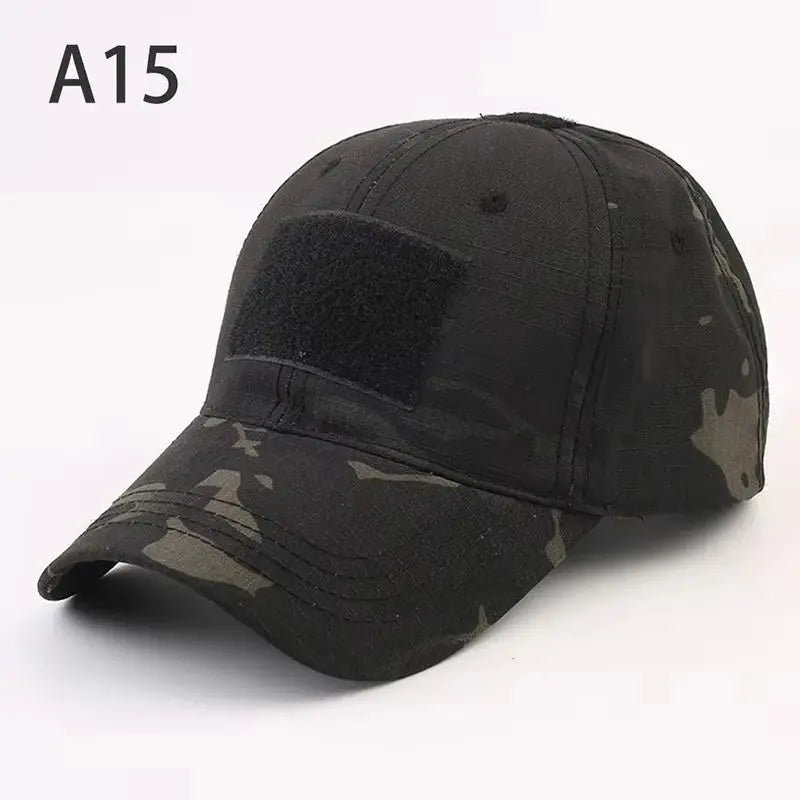 1pc Baseball Caps Camouflage Tactical Outdoor Soldier Combat Paintball Adjustable Hat Summer Snapback Sun Hats For Men Women