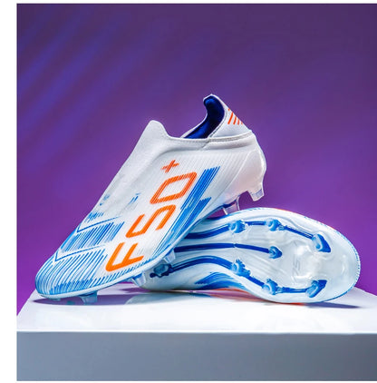 New Men’s Soccer Shoes Grass Football Boots Ultralight Sport Comfortable Indoor Cleats Non-Slip FG Turf Futsal Adult Non-Slip
